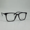 Premium Midnight Black Square Eyeglass Frame | Lightweight Unisex Optical Glasses